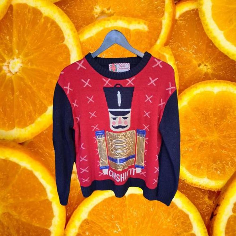 Nutcracker Christmas Sweater Size Large‎